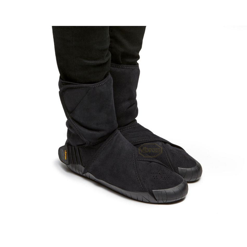 Botas Vibram Furoshiki Eastern Traveler Classic Shearling Mid Mujer Negros | MX_C62