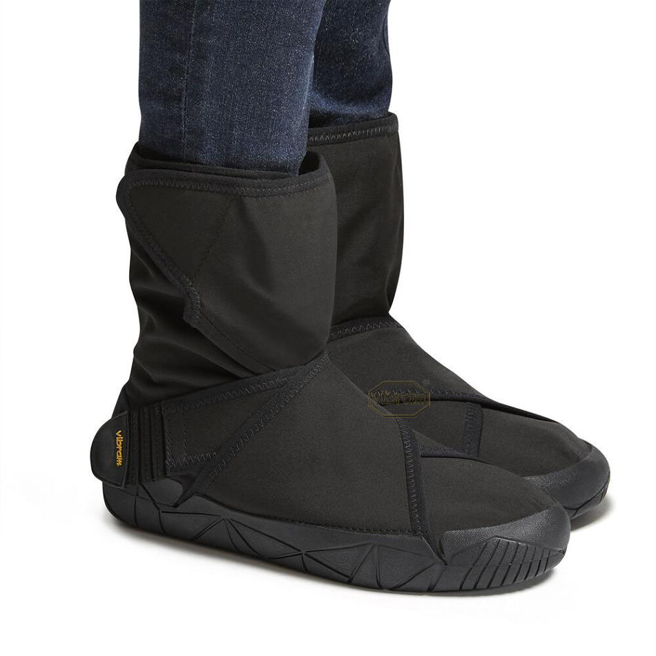 Botas Vibram Furoshiki Oslo WP Arctic Grip Hombre Negros | MX_L83