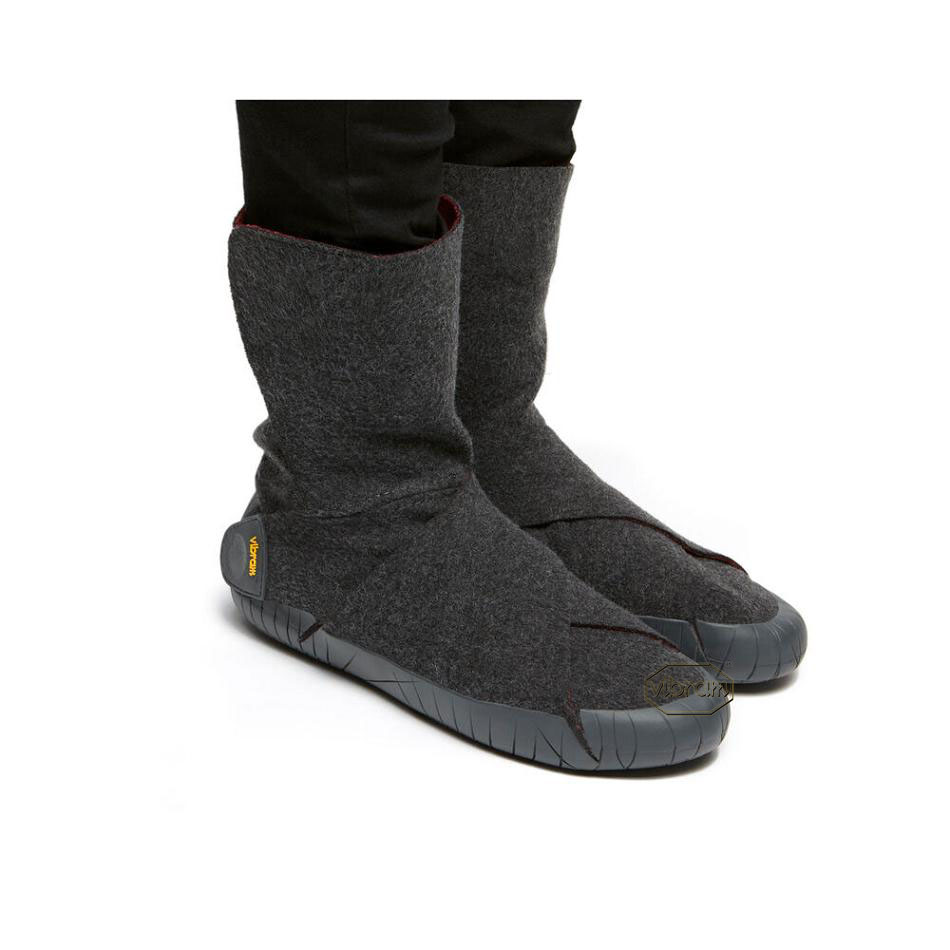 Botas Vibram Furoshiki Russian Felt Mid Mujer Grises | MX_T95