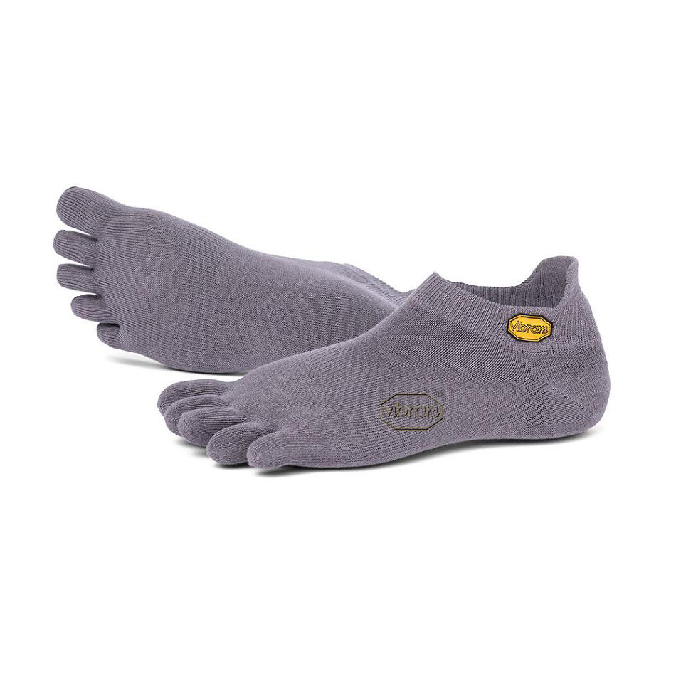 Calcetines Vibram 5TOE No Show Hombre Grises | MX_K37