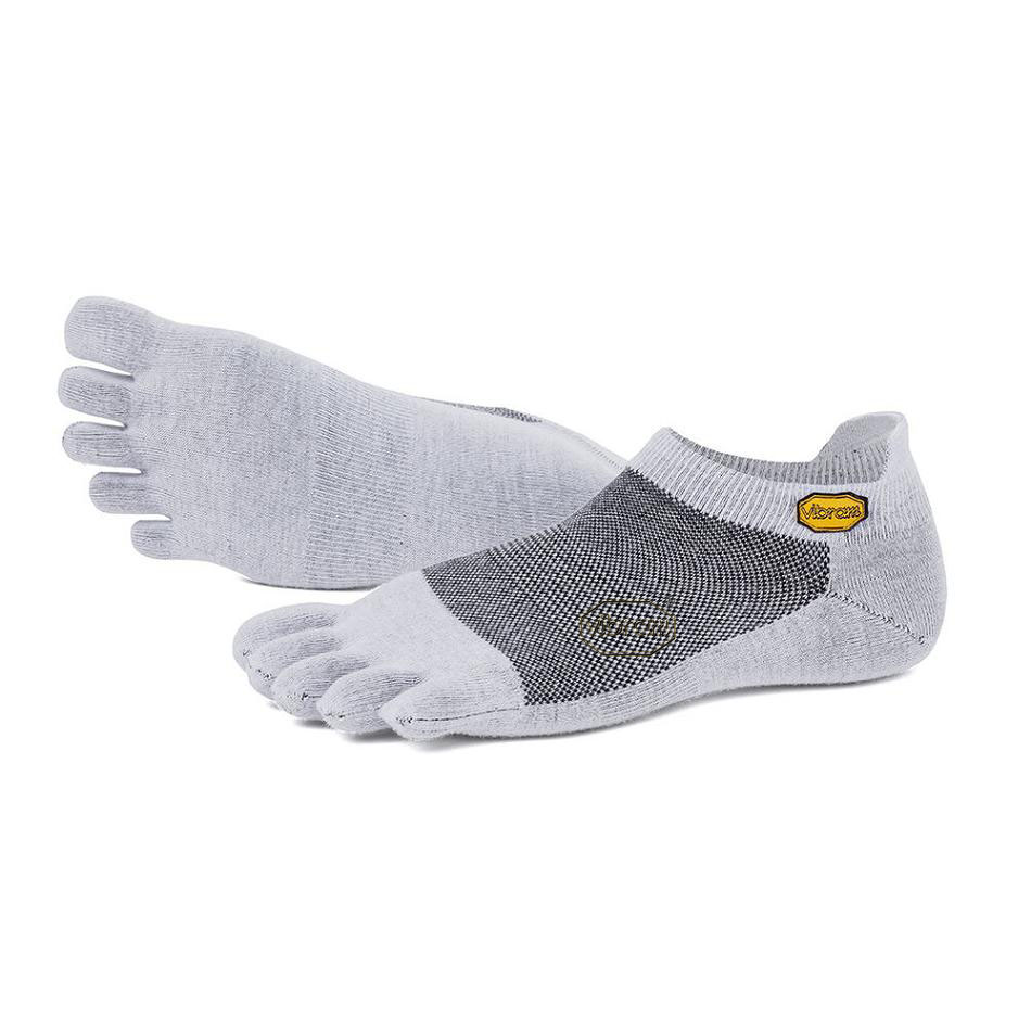 Calcetines Vibram 5TOE No Show Mujer Grises Claro | MX_U25