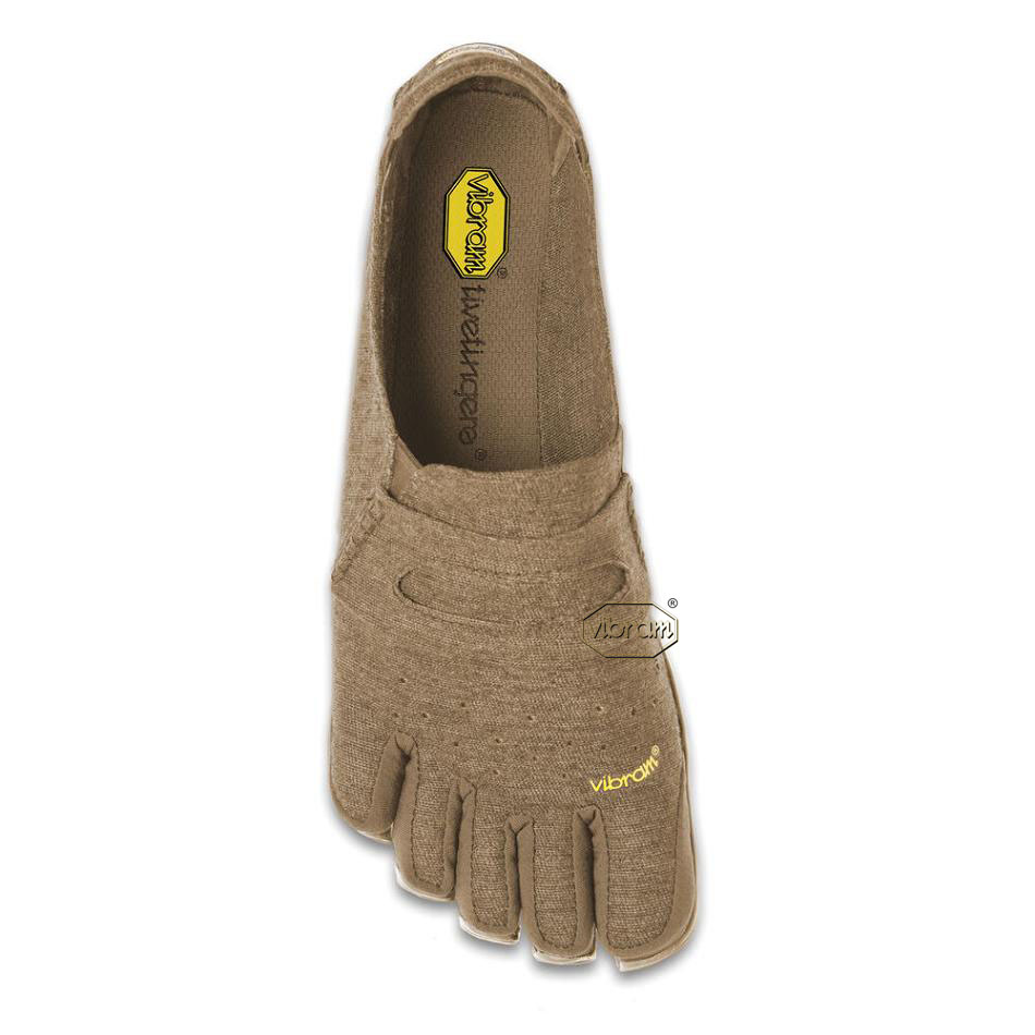 Tenis Casual Vibram CVT-Hemp Hombre Kaki | MX_D53