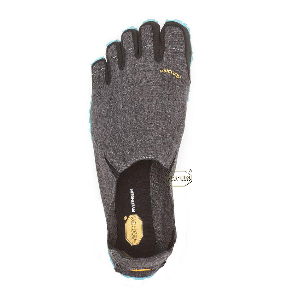 Tenis Casual Vibram CVT LB Hombre Grises Azules Claro | MX_U07