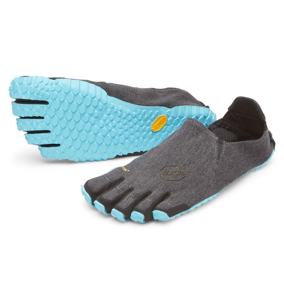 Tenis Casual Vibram CVT LB Hombre Grises Azules Claro | MX_U07