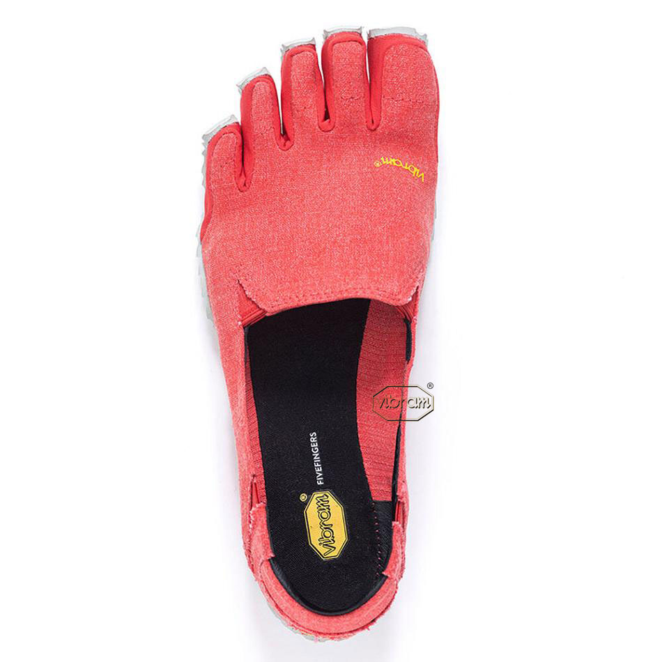 Tenis Casual Vibram CVT LB Mujer Rojos | MX_F12