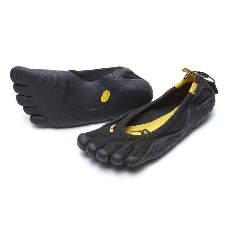 Tenis Casual Vibram Classic Mujer Negros | MX_A57