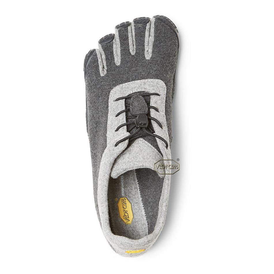 Tenis Casual Vibram KSO ECO Lana Hombre Grises Negros | MX_L86