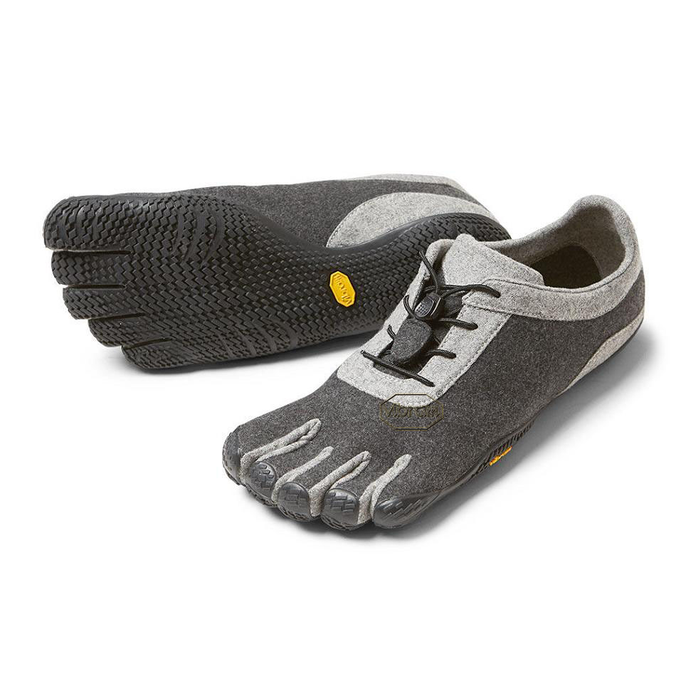 Tenis Casual Vibram KSO ECO Lana Hombre Grises Negros | MX_L86