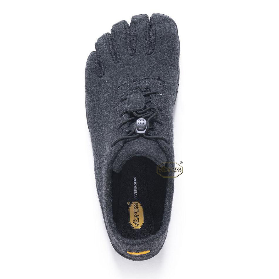 Tenis Casual Vibram KSO ECO Lana Mujer Grises Negros | MX_A30