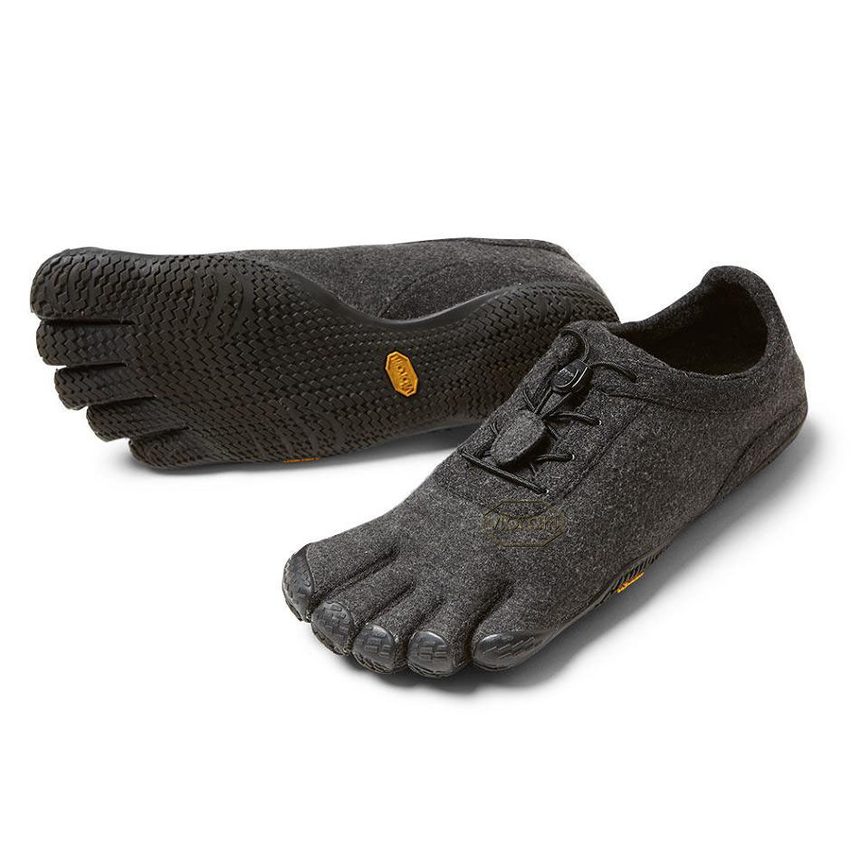 Tenis Casual Vibram KSO ECO Lana Mujer Grises Negros | MX_A30