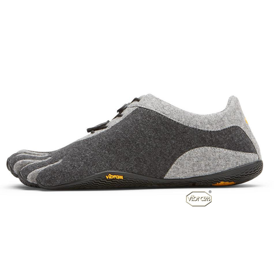 Tenis Casual Vibram KSO ECO Lana Mujer Grises Negros | MX_J33