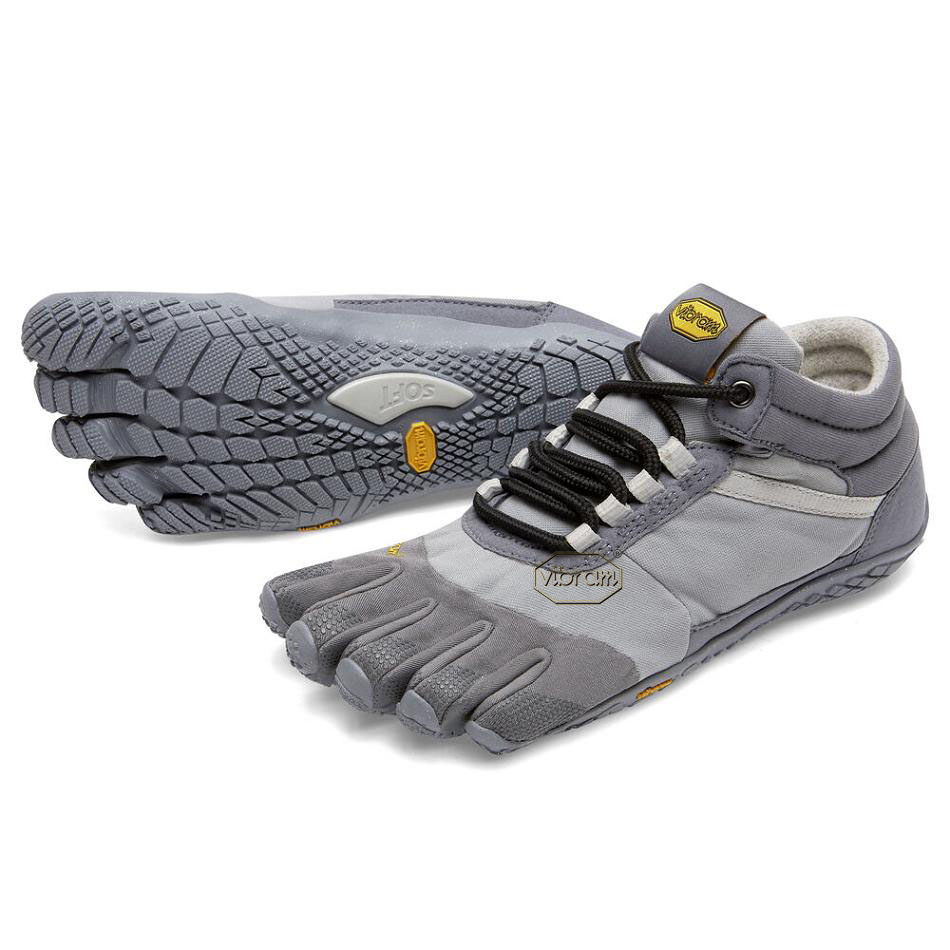 Tenis Casual Vibram Trek Ascent Insulated Mujer Grises | MX_B94