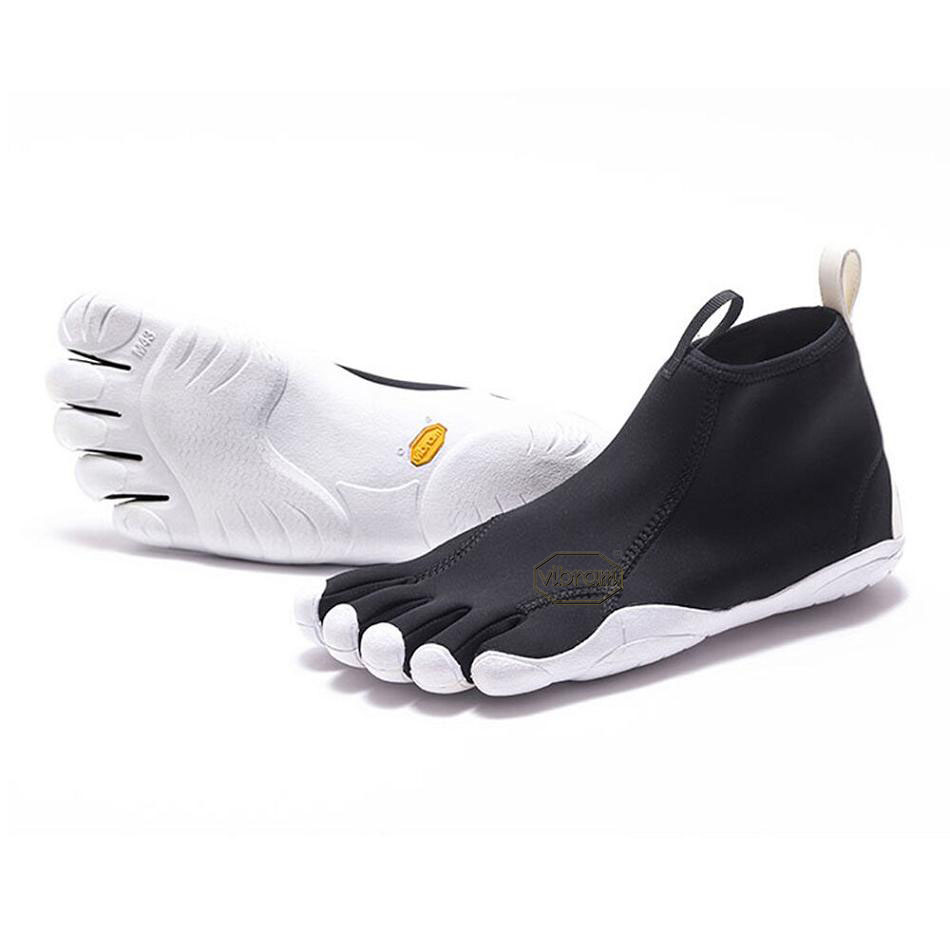 Tenis Casual Vibram V-NEOP Mujer Negros Blancos | MX_S28