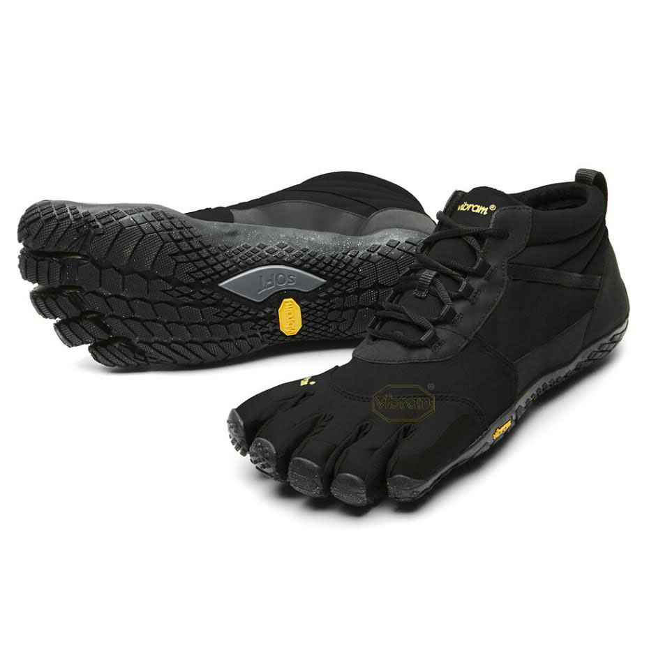 Tenis Casual Vibram V-Trek Insulated Hombre Negros | MX_L14