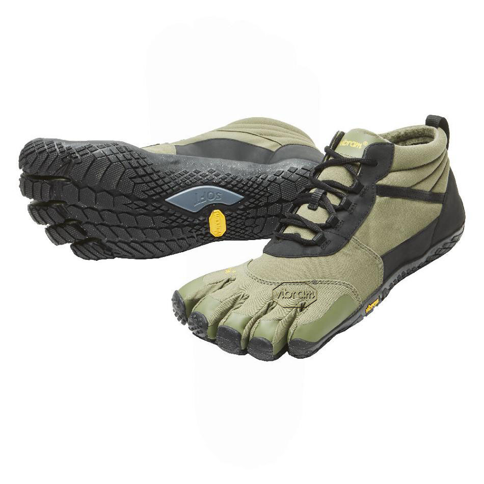 Tenis Casual Vibram V-Trek Insulated Hombre Negros | MX_U97