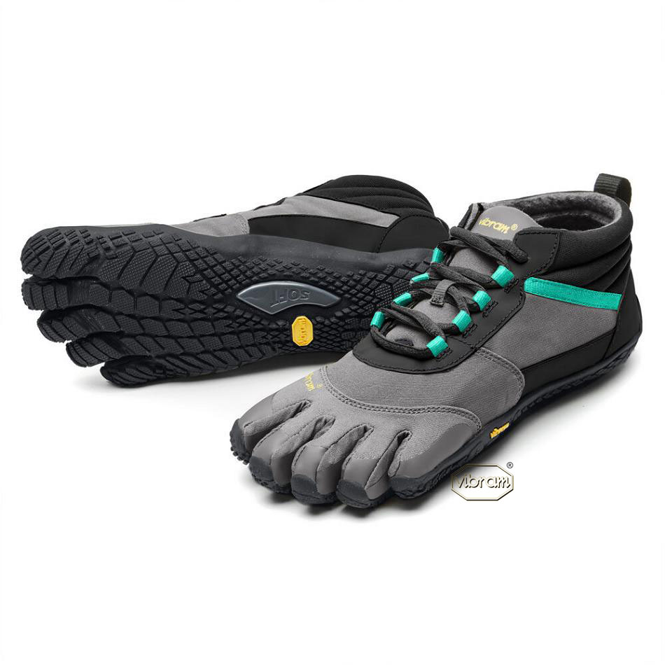 Tenis Casual Vibram V-Trek Insulated Mujer Negros Grises Verdes | MX_G04