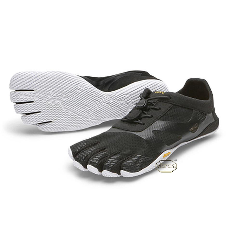 Tenis Deportivos Vibram KSO EVO Mujer Negros Blancos | MX_B46