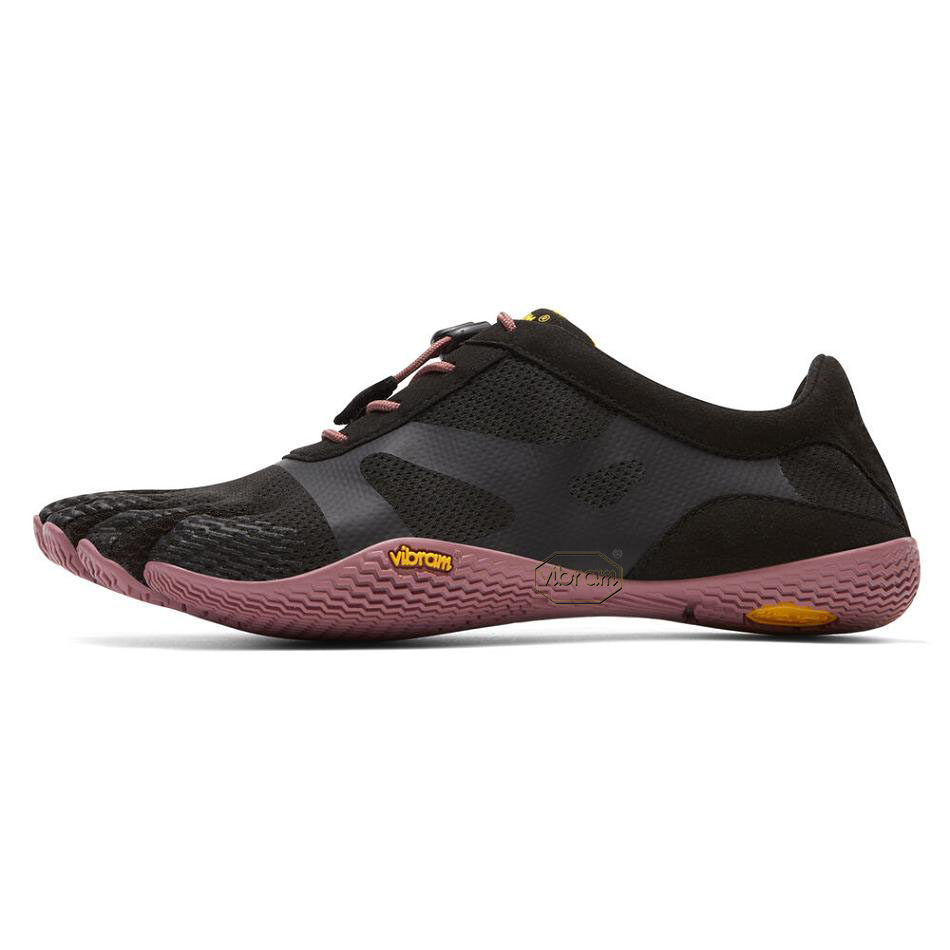 Tenis Deportivos Vibram KSO EVO Mujer Negros Rosas | MX_E24