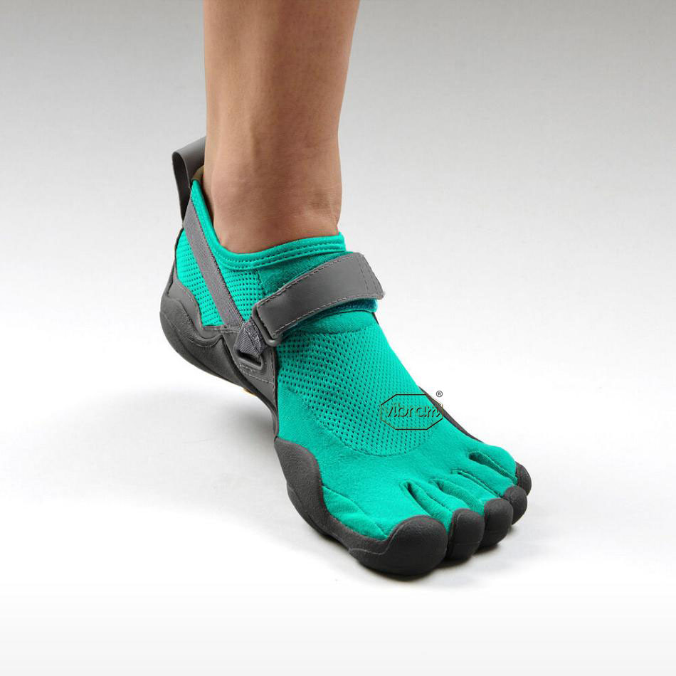 Tenis Deportivos Vibram KSO Mujer Azules Verdes | MX_A27