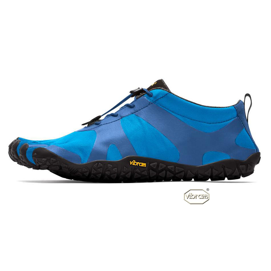 Tenis Deportivos Vibram V-Alpha Hombre Azules Negros | MX_A03