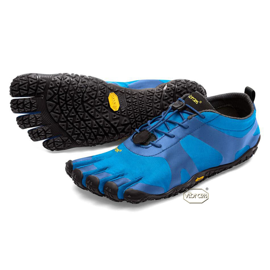 Tenis Deportivos Vibram V-Alpha Hombre Azules Negros | MX_A03