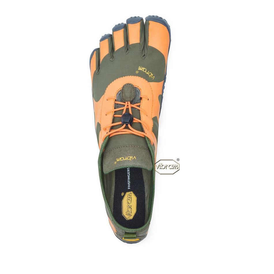 Tenis Deportivos Vibram V-Alpha Hombre Naranjas Grises | MX_B19