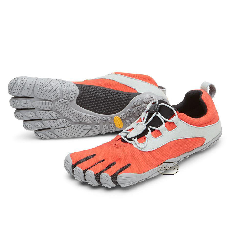 Tenis Deportivos Vibram V-Run Retro Hombre Rojos Negros Grises | MX_T02