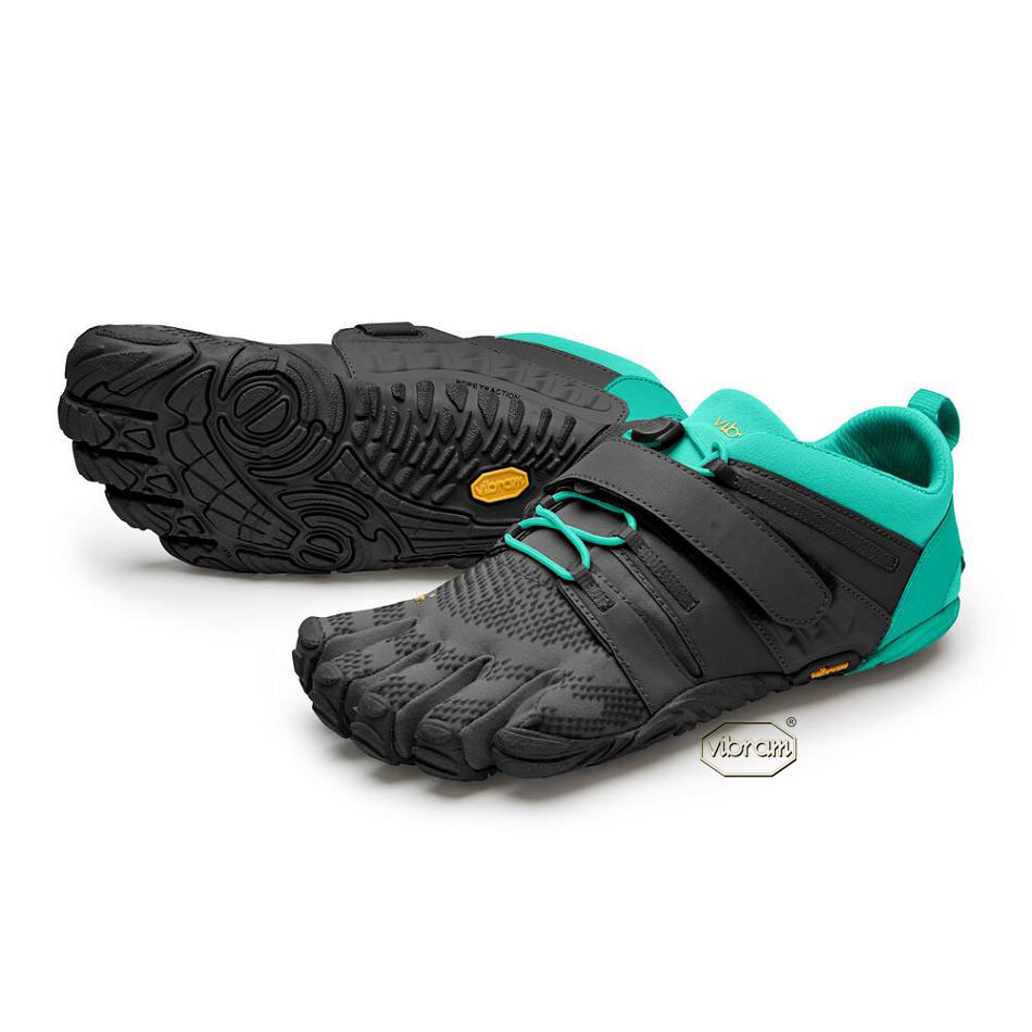 Tenis Deportivos Vibram V-Train 2.0 Mujer Negros Verdes | MX_L89