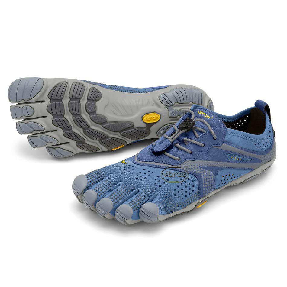 Tenis Running Vibram V-Run Mujer Azules | MX_Y75