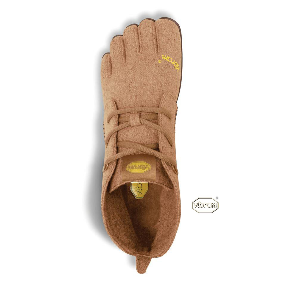 Tenis Trail Running Vibram CVT-Lana Mujer Marrom | MX_G34