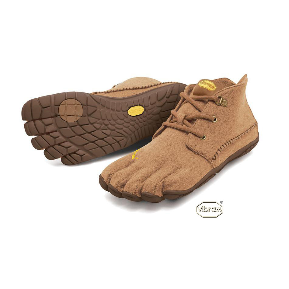 Tenis Trail Running Vibram CVT-Lana Mujer Marrom | MX_G34