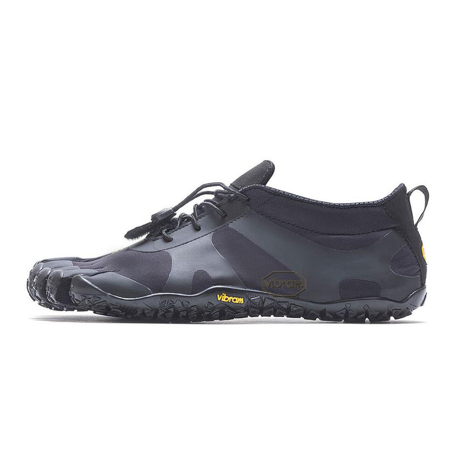 Tenis Trail Running Vibram V-Alpha Hombre Negros | MX_Y24