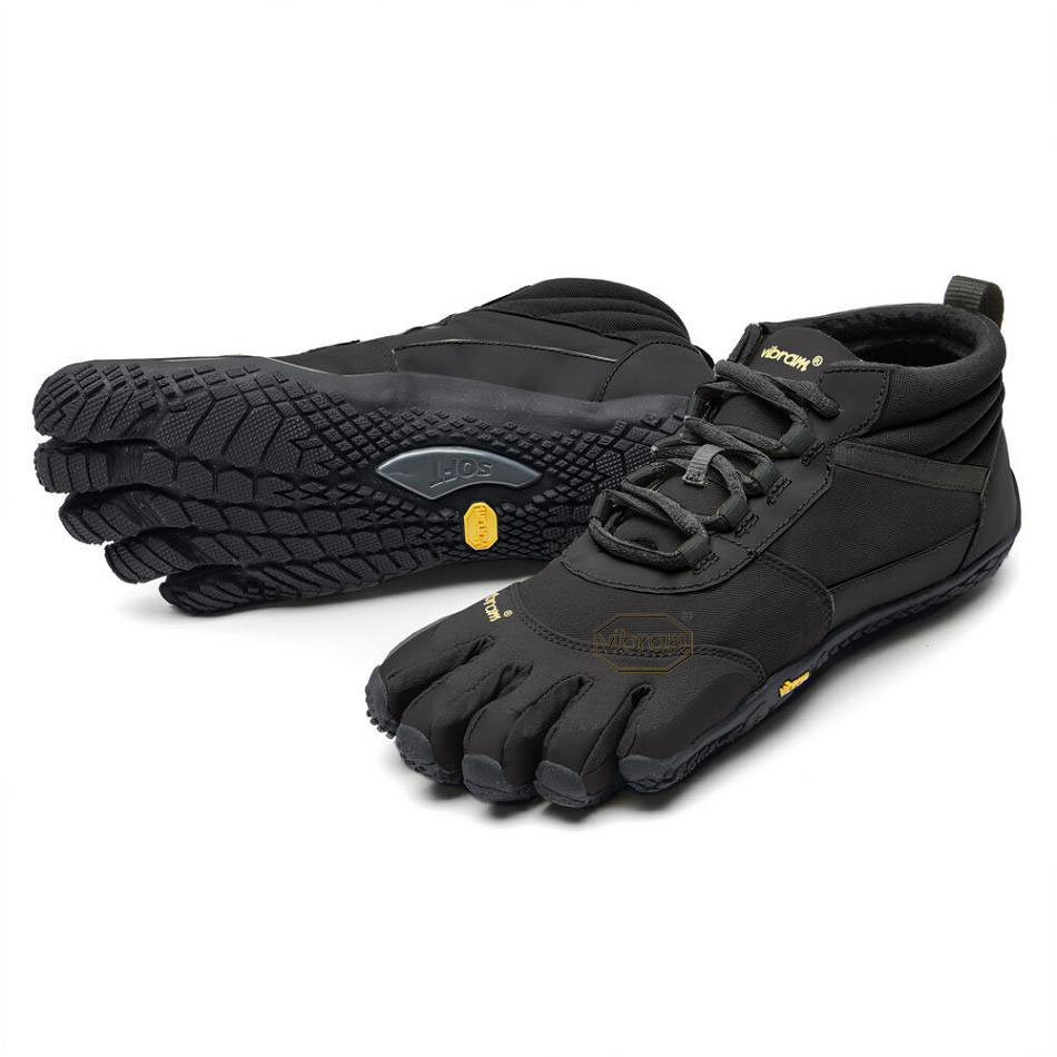 Tenis Trail Running Vibram V-Trek Insulated Mujer Negros | MX_Z60