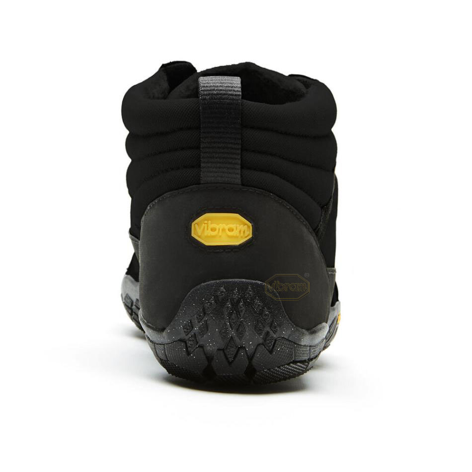 Tenis Trekking Vibram V-Trek Insulated Hombre Negros | MX_W74