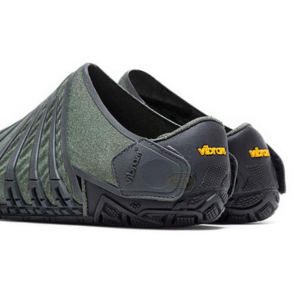 Zapatos Vibram Furoshiki EcoFree Hombre Verdes | MX_B91