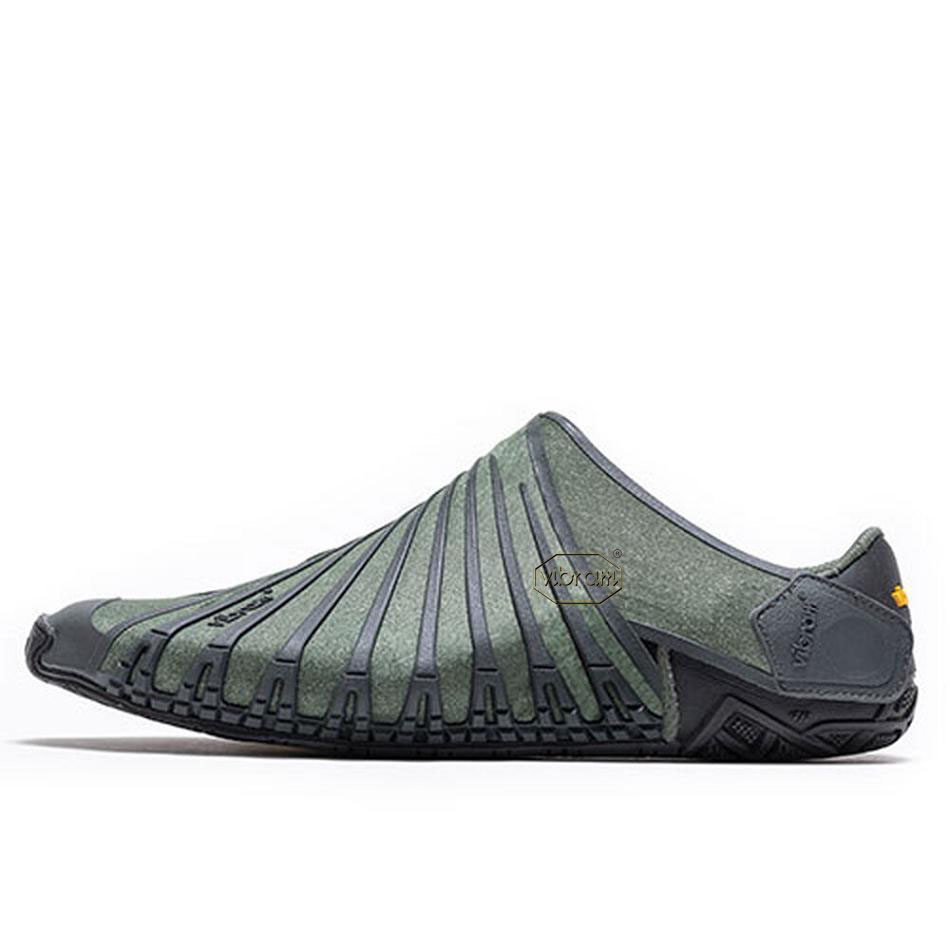 Zapatos Vibram Furoshiki EcoFree Hombre Verdes | MX_B91