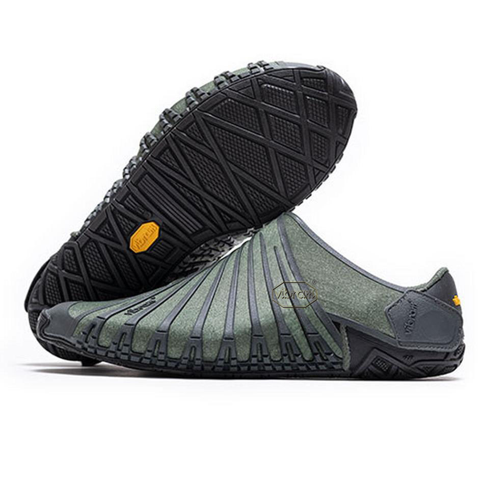 Zapatos Vibram Furoshiki EcoFree Hombre Verdes | MX_B91