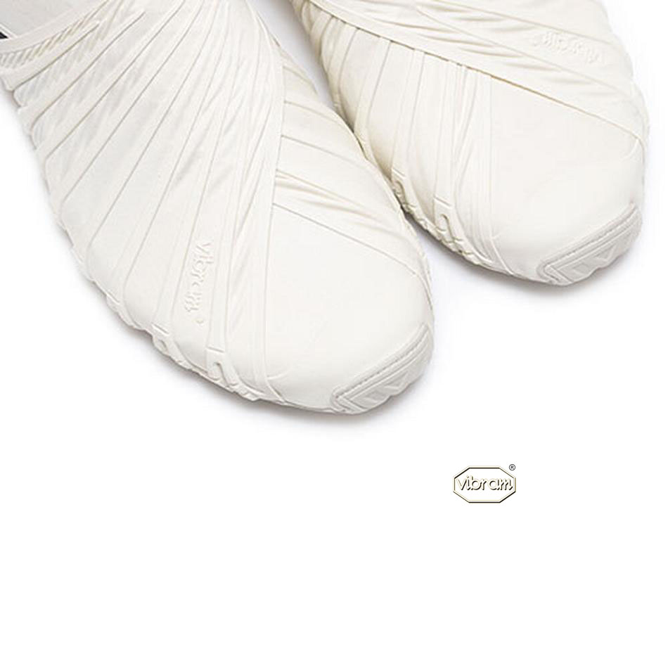 Zapatos Vibram Furoshiki EcoFree Hombre Blancos | MX_F57