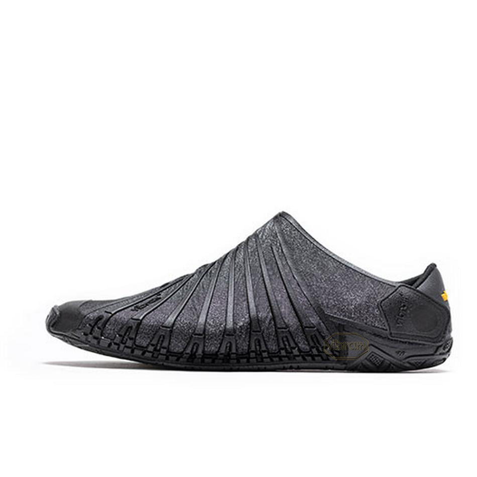 Zapatos Vibram Furoshiki EcoFree Hombre Negros | MX_S07