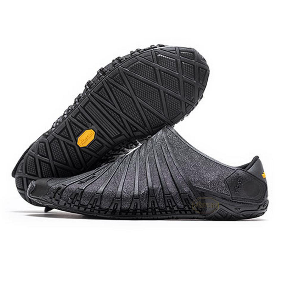 Zapatos Vibram Furoshiki EcoFree Hombre Negros | MX_S07