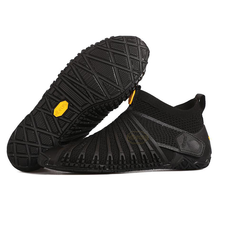 Zapatos Vibram Furoshiki Knit High Hombre Negros | MX_W92