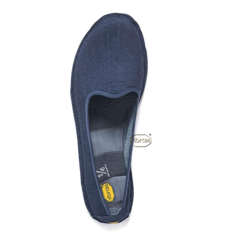 Zapatos Vibram One Quarter Jeans Mujer Azules Oscuro Negros | MX_Y27