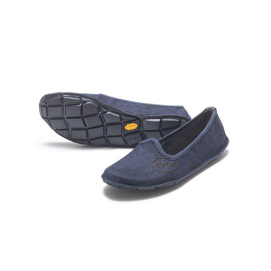 Zapatos Vibram One Quarter Jeans Mujer Azules Oscuro Negros | MX_Y27