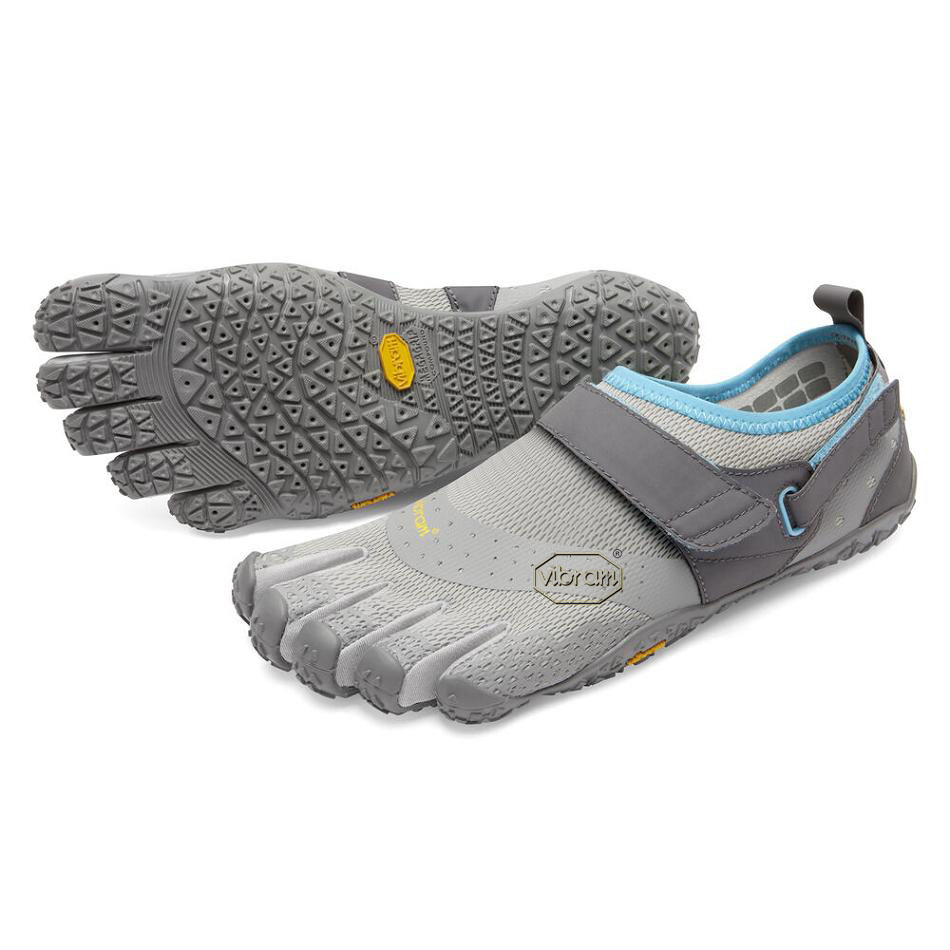 Zapatos de Agua Vibram V-Aqua Mujer Grises Claro Azules | MX_H32