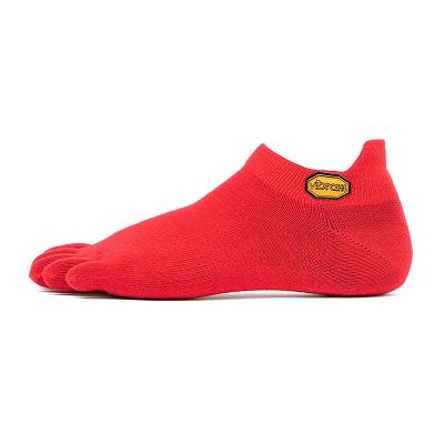 Calcetines Vibram 5TOE No Show Mujer Rojos | MX_G55