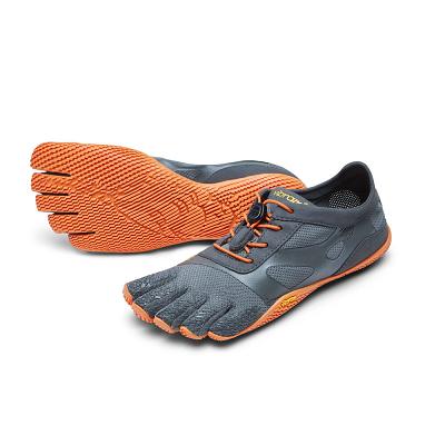 Tenis Deportivos Vibram KSO EVO Mujer Grises Naranjas | MX_M24