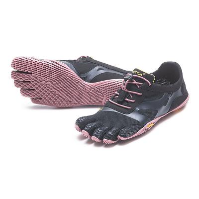 Tenis Deportivos Vibram KSO EVO Mujer Negros Rosas | MX_E24