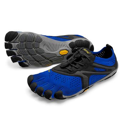 Tenis Deportivos Vibram V-Run Hombre Azules Negros | MX_E99