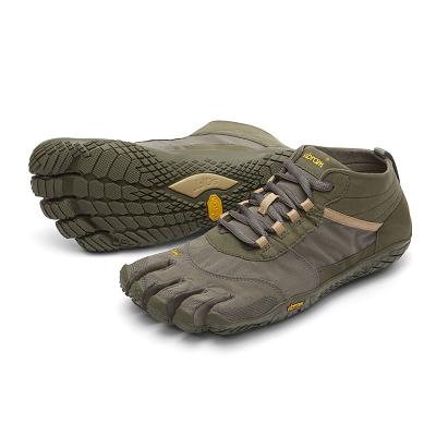 Tenis Trekking Vibram V-Trek Hombre Grises Oscuro | MX_B16